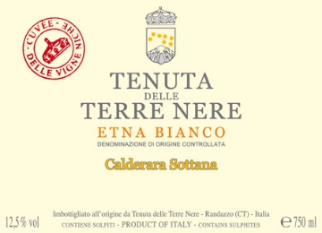 Picture of 2021 Terre Nere - Etna Bianco Calderara Sottana Vigne Niche