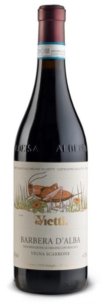 Vietti Barbera d'Alba Vigne Scarrone bottle