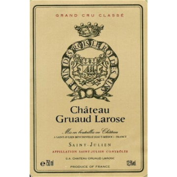 Picture of 2001 Chateau Gruaud Larose St. Julien (SOLD OUT-MORE COMING DECEMBER ETA)