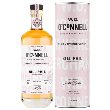 Picture of W.D. O'Connell Bill Phil 'Peated Series" Single Malt Irish Whiskey 750ml