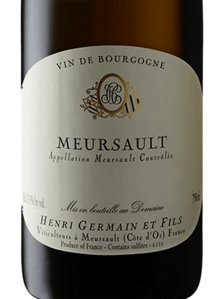 Picture of 2020 Henri Germain - Meursault (pre arrival)