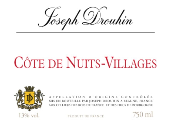 Picture of 2020 Joseph Drouhin - Cote de Nuits Villages