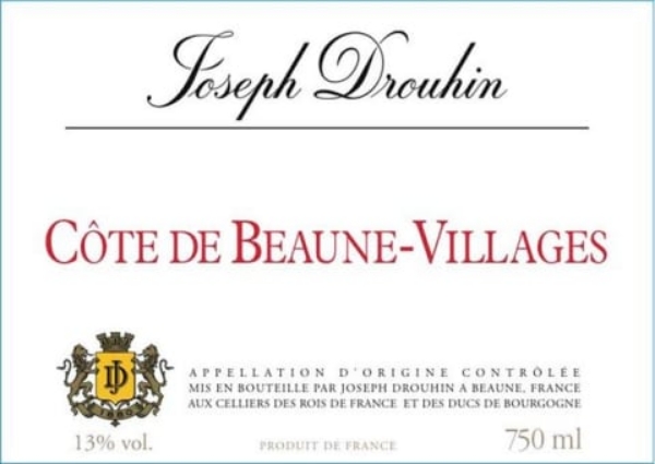 Picture of 2020 Joseph Drouhin Cote de Beaune Villages