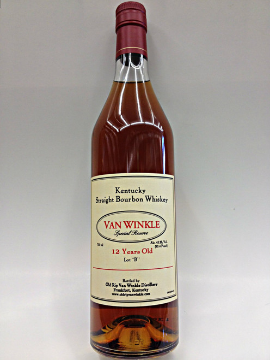 Picture of Pappy Van Winkle's 12 yr "Lot B" Special Reserve Bourbon Whiskey 750ml