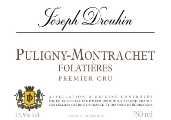 Picture of 2020 Joseph Drouhin - Puligny Montrachet Folatieres