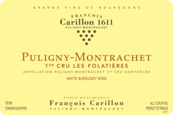 Picture of 2020 Francois Carillon - Puligny Montrachet Folatieres (pre arrival)