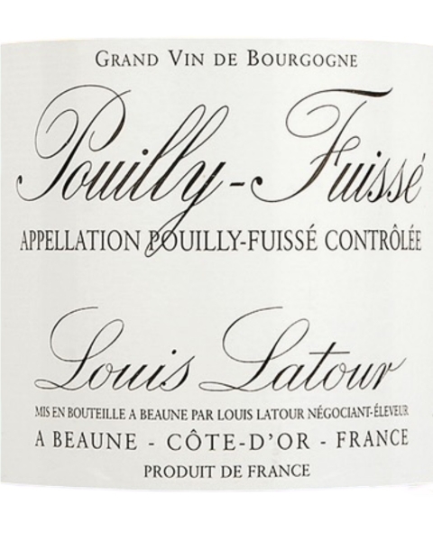 Picture of 2020 Louis Latour - Pouilly Fuisse