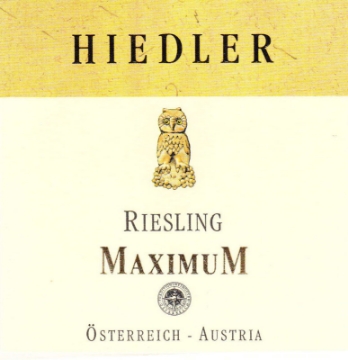 Hiedler Riesling Maximum label