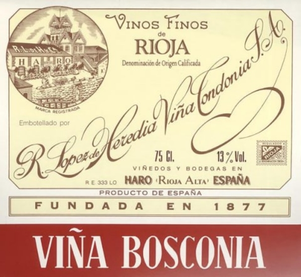 Picture of 2011 Lopez de Heredia - Rioja Vina Bosconia Reserva