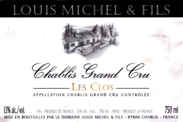 Picture of 2020 Louis Michel - Chablis Clos