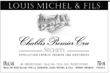 Picture of 2020 Louis Michel - Chablis Sechet