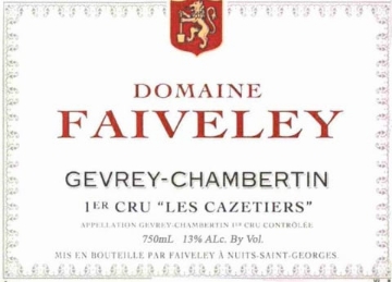 Picture of 2020 Joseph Faiveley - Gevrey Chambertin Cazetiers