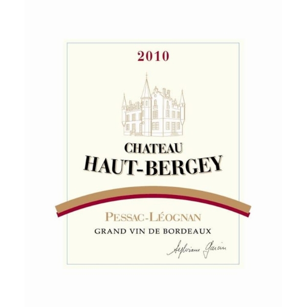 Picture of 2010 Chateau Haut Bergey Rouge - Pessac (pre arrival)