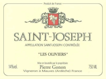 Pierre Gonon Saint-Joseph Blanc label