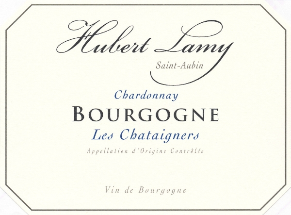 Hubert Lamy Bourgogne Blanc label