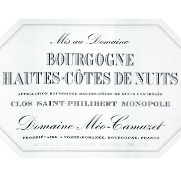 Picture of 2020 Domaine Meo-Camuzet - Bourgogne Hautes Cotes de Nuits Clos Ste Philibert