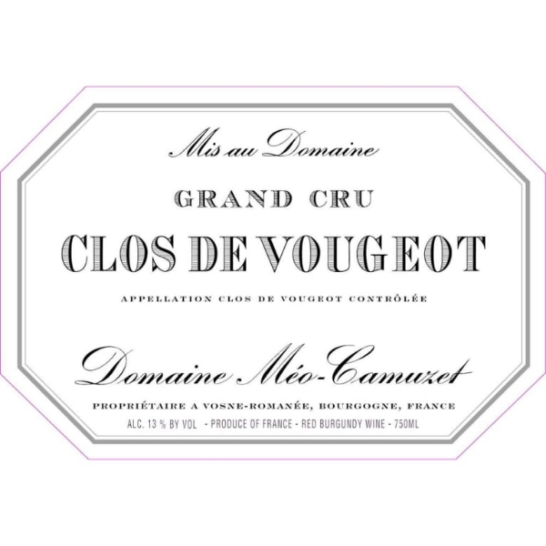 Picture of 2020 Domaine Meo-Camuzet - Clos de Vougeot