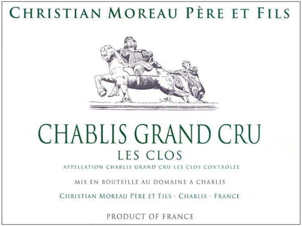 Picture of 2020 Christian Moreau - Chablis Clos