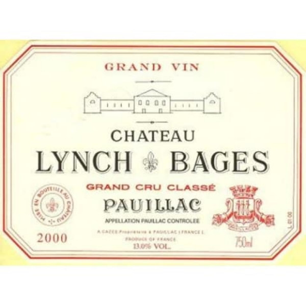 Picture of 2000 Chateau Lynch Bages - Pauillac