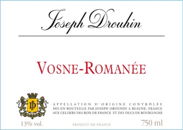 Picture of 2020 Joseph Drouhin - Vosne Romanee (pre arrival)