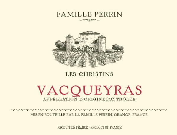 Picture of 2019 Perrin Vacqueyras Les Christins