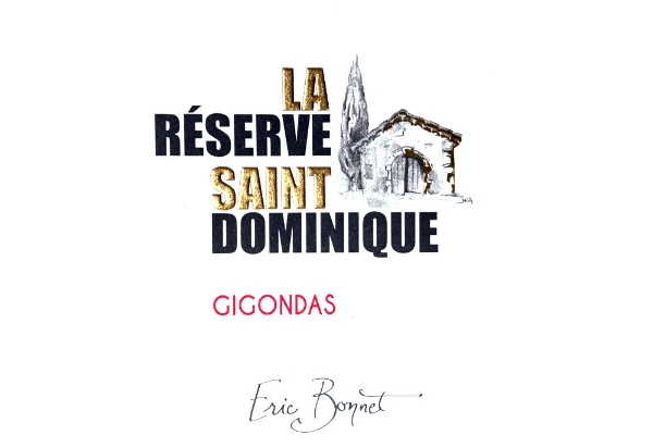 La Reserve Saint Dominique Gigondas label