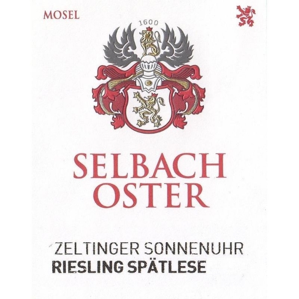 Picture of 2020 Selbach Oster - Zeltinger Sonnenuhr Spatlese