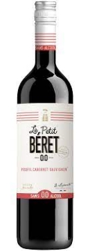 Picture of NV Le Petit Beret - Cabernet Sauvignon  Alcohol Free