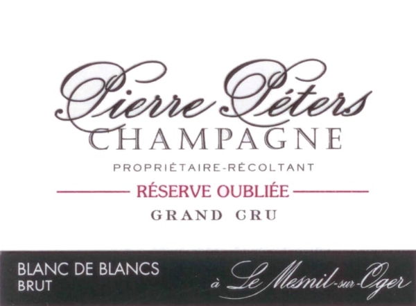 Picture of NV Pierre Peters - Champagne Brut Blanc de Blancs Reserve Oubliee