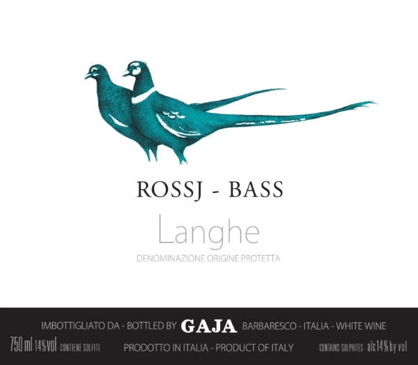 Picture of 2021 Gaja - Chardonnay Rossj-Bass