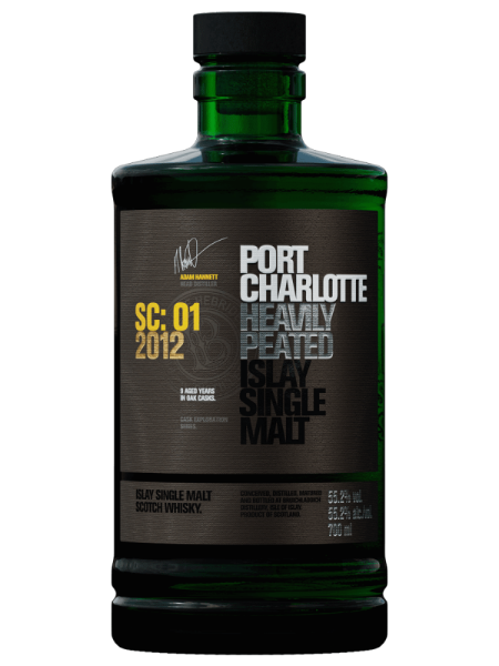Picture of Port Charlotte SC01 2012 Bruichladdich Single Malt Whiskey 750ml