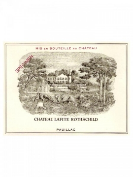 Picture of 1985 Chateau Lafite Rothschild Pauillac