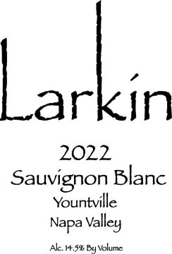 Larkin Sauvignon Blanc label