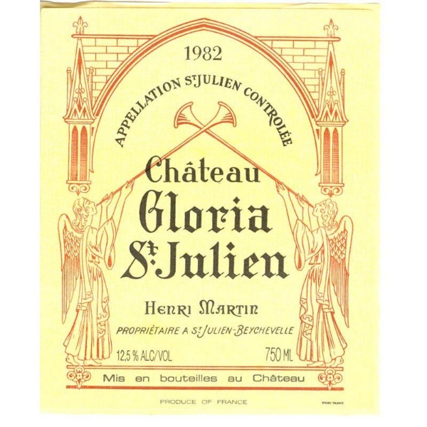 Picture of 1982 Chateau Gloria St. Julien