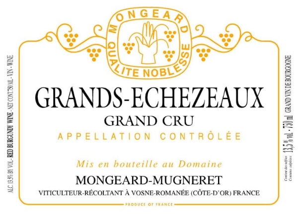 Picture of 2020 Mongeard-Mugneret Grands Echezeaux