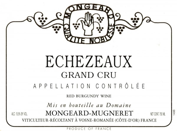 Picture of 2020 Mongeard-Mugneret - Echezeaux Grande Complication
