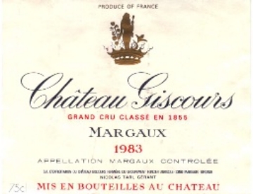 Picture of 1983 Chateau Giscours Margaux