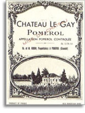 Picture of 1989 Chateau Le Gay Pomerol