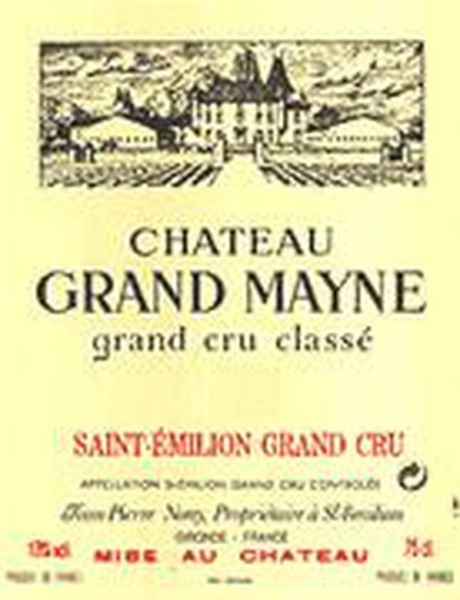 Picture of 1990 Chateau Grand Mayne St. Emilion