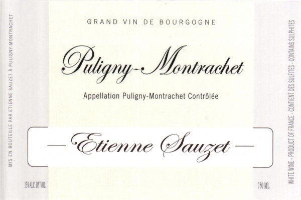 Picture of 2020 Etienne Sauzet - Puligny Montrachet (pre arrival)
