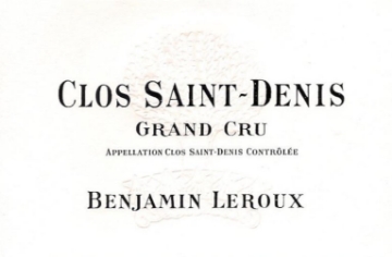 Picture of 2019 Benjamin Leroux - Clos St. Denis