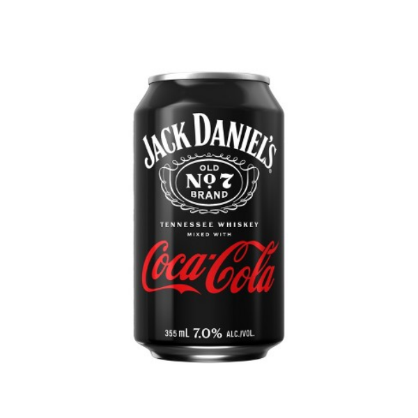 Picture of Jack Daniel's & Coke RTD 4 Pack Whiskey - Other 355ml