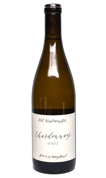 Old Westminster Winery Chardonnay bottle