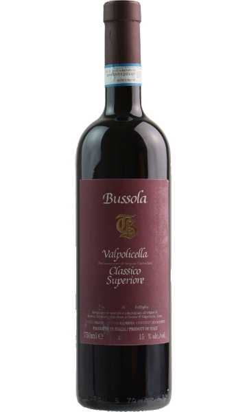 Tommaso Bussola Valpolicella Classico Superiore TB bottle