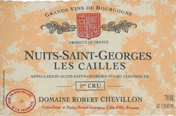 Picture of 2020 Robert Chevillon - Nuits St. Georges Cailles