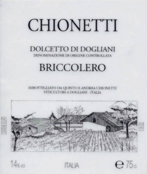 Picture of 2018 Chionetti Dolcetto di Dogliani Briccolero