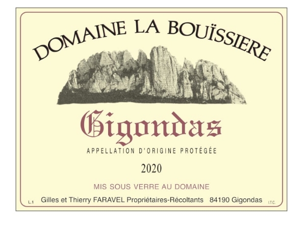 Picture of 2020 Bouissiere - Gigondas