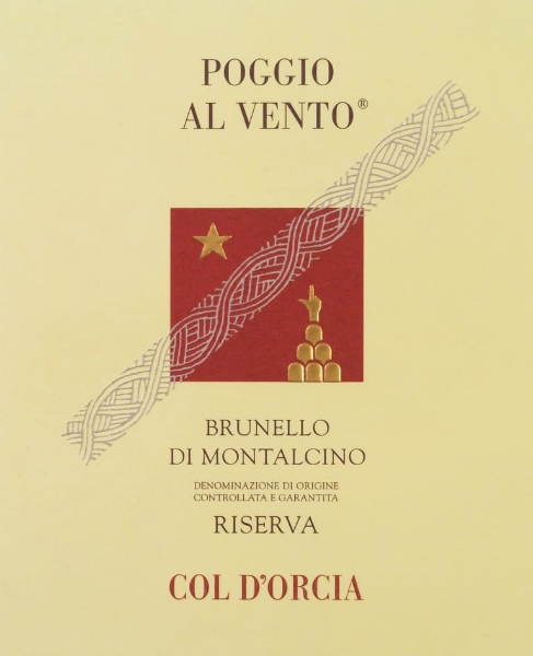 Picture of 2015 Col d'Orcia - Brunello di Montalcino Riserva Poggio al Vento