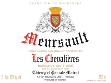 Picture of 2020 Thierry Matrot - Meursault Chevalieres
