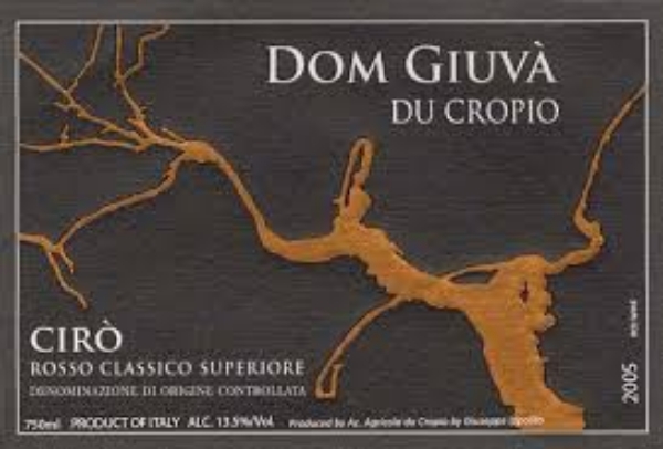 Picture of 2016 Du Cropio - Ciro Rosso Classico Dom Giuva